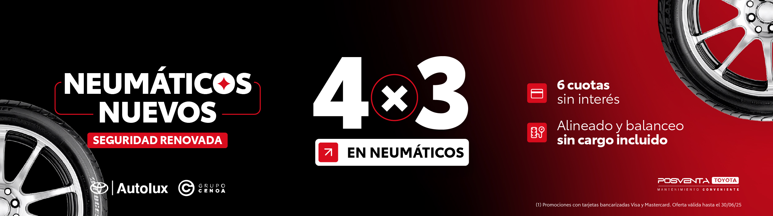 S- NEUMATICOS 4X3- LUX - PVT