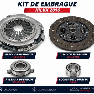 Kit De Embrague Completo De Toyota Hilux 2016+